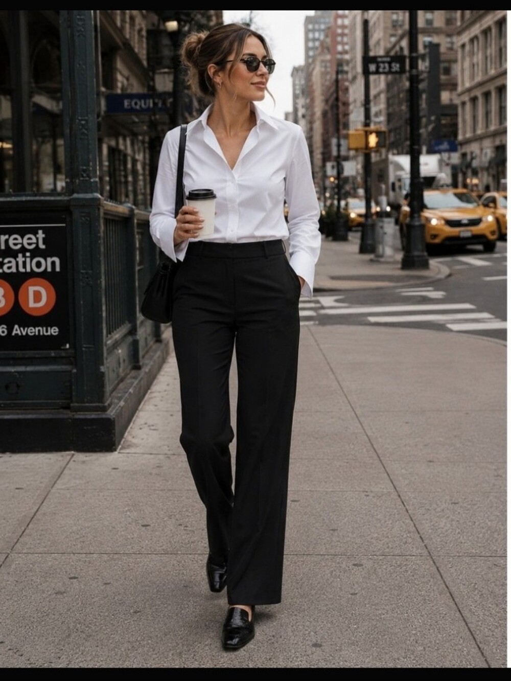 Lafayette 148 Side Zip Black Boot-Leg  Wool Stretch  Pants for Women Size 4